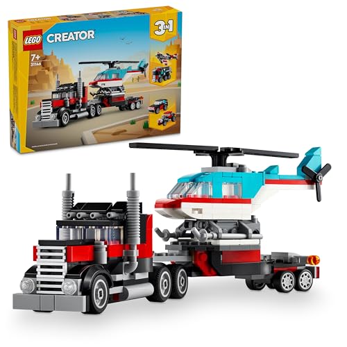 LEGO 31146 Flatbed Truck With Helicopter 