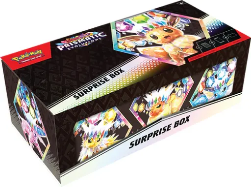 Pokémon TCG: Scarlet & Violet - Prismatic Evolutions Storage Surprise Box