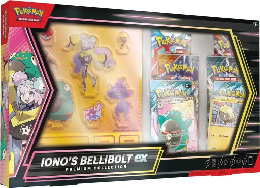  Pokémon TCG: Iono's Bellibolt Ex Premium Collection