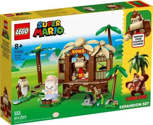 LEGO 71424 Donkey Kong's Tree House Expansion Set