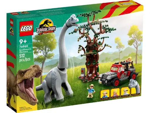 LEGO 76960 La découverte du brachiosaure