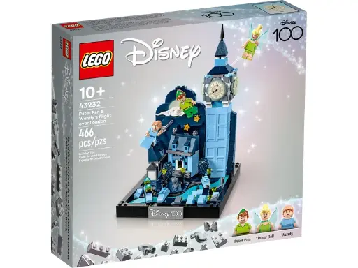 LEGO 43232 Peter Pan en Wendy vliegen over Londen