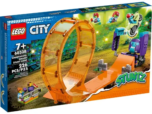 LEGO 60338 Smashing Chimpanzee Stunt Loop