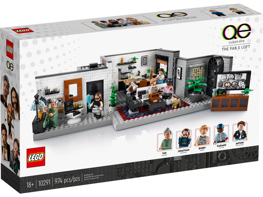 LEGO 10291 Queer Eye – The Fab 5 Loft