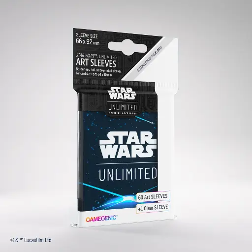 Star Wars: Unlimited Art Sleeves - Card Back Blue