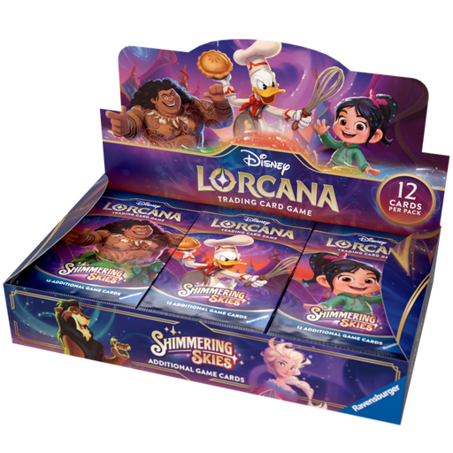 Disney Lorcana TCG: Shimmering Skies Display Booster Box