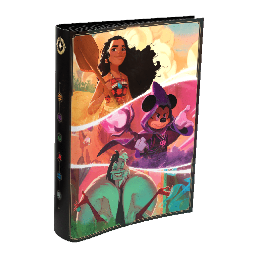 Disney Lorcana TCG: Shimmering Skies Lorebook Card Portfolio Disney Characters