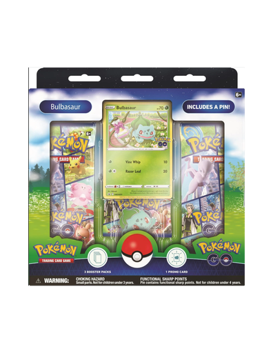 Pokémon TCG: Pokémon GO Pin Collection - Bulbasaur