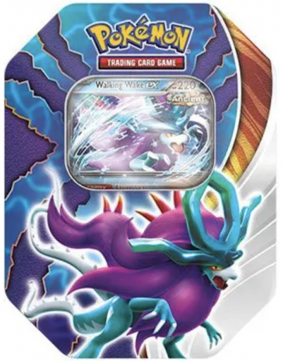 Pokémon TCG: Paradox Clash Tin - Walking Wake ex