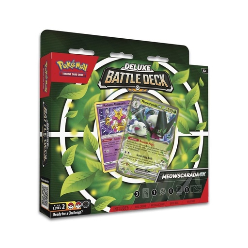 Pokémon TCG: Meowscarada ex Deluxe Battle Deck