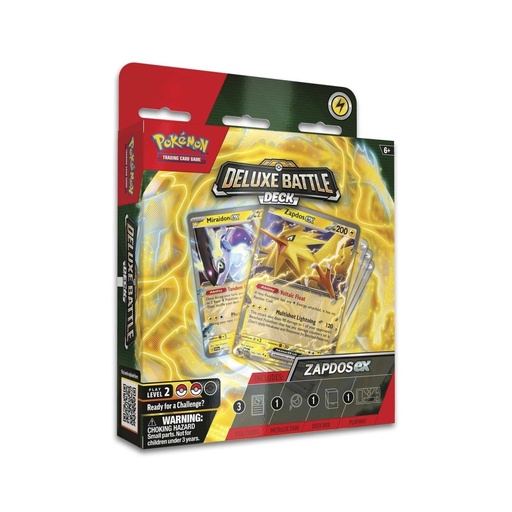 Pokémon TCG: Zapdos ex Deluxe Battle Deck