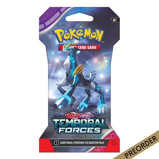 Pokémon TCG: Scarlet & Violet - Temporal Forces Sleeved Booster