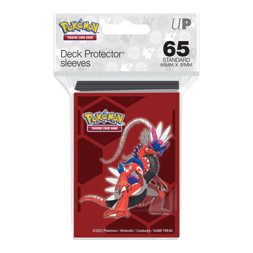 Pokémon TCG: 65x Koraidon UP Deck Protector Sleeves