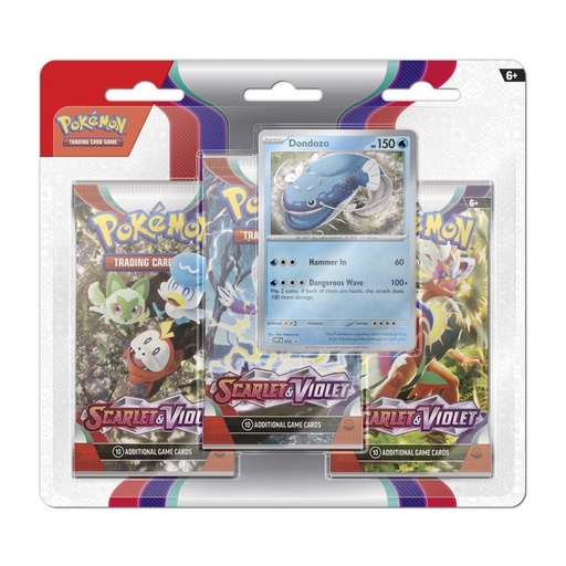 Pokémon TCG: Scarlet & Violet 3 Booster Packs & Dondozo Promo Card