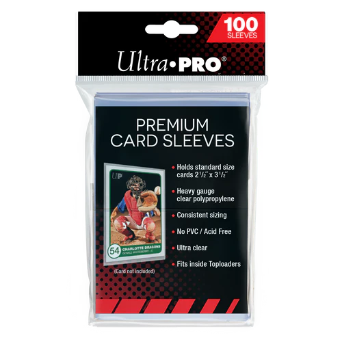 UP Premium Card Sleeves - 100x Clear