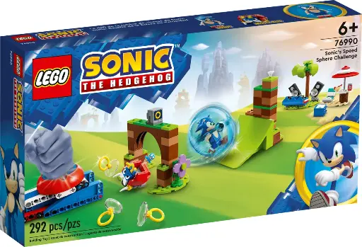 LEGO 76990 Sonic et le défi de la sphère de vitesse