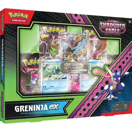 Pokémon TCG: Shrouded Fable Greninja ex Box 