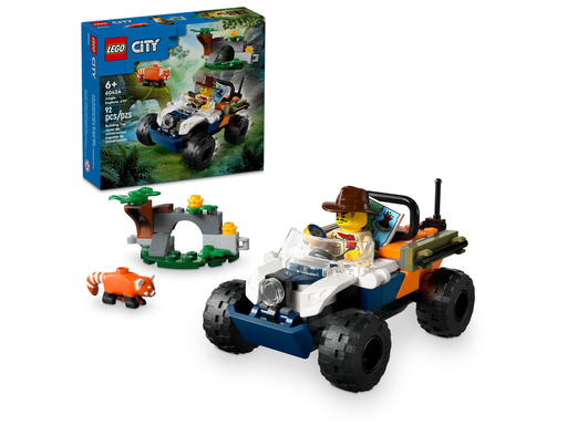 LEGO 60424 Jungle Explorer ATV Red Panda Mission